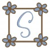 Shown with an "S" from our #99 Fun Font set