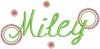 An example of how the designs can be used ~ A few of the Retro Circles and Dots designs used with our #24 Elegant Font [no fonts or letters are included in this set]