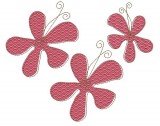 No 43 Whimsical Flower Machine Embroidery Designs