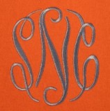 Alpha Pak #007 Includes 2 Fonts - Arabeque and Ricamo for Monogram Wizard Plus