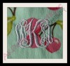 Stitched example ~ WKA
Stitched on cotton with 2 sheets of tearaway stabilizer