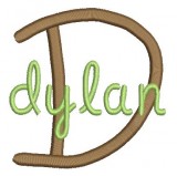 No 26 Bold STACKED Font Machine Embroidery Designs 3.5 inch high