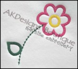 Stitched Sample without fabric