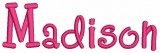 No 127 Sharpy Font Machine Embroidery Designs 2 inch high