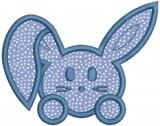 No 459 Applique Bunny Bunnies Machine Embroidery Designs
