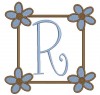 Shown with an "R" from our #99 Fun Font set