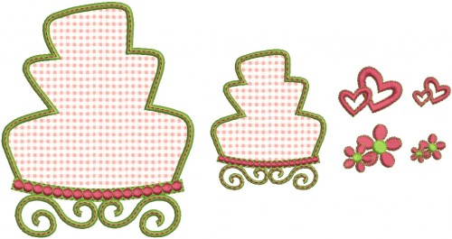 Picture of all 6 designs included in the set