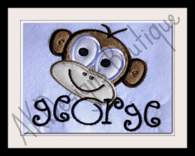 Funny Cartoon Dog Face Embroidery Design - Embroidery Designs.name