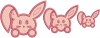 Picture of 3 Bunnies included in the set