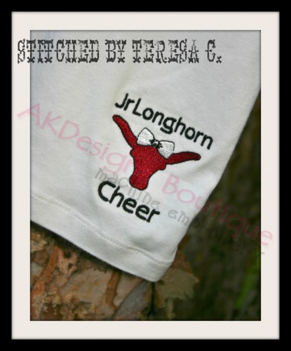 Example stitched by Teresa C.