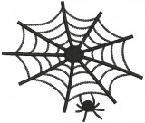 No 209 Spider Web Font Frames Embroidery Designs