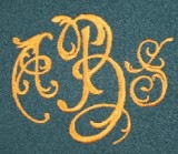 Alpha Pak #010 Includes 2 Fonts - Gold Leaf and Sleigh Ride for Monogram Wizard Plus