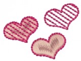 No 494 Teeny Hearts Embroidery Designs