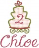 #2 Chloe - SM cake w/SM heart add-ons & #334 Paris Script Font [the #2 was reduced by 15%]