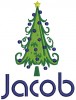 The picture below is of 1 medium tree and we used our #76 Retro Boy Font to spell "Jacob"