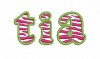 Example of letters used to spell name