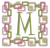 Example is shown with an "M" from our #99 Fun Font