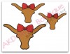 All 3 Girly Longhorns included in the set