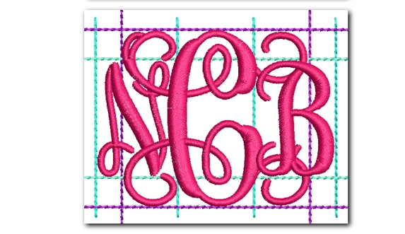 1364 entwined or vine 3 letter monogram machine embroidery designs 4 3 letter monogram template